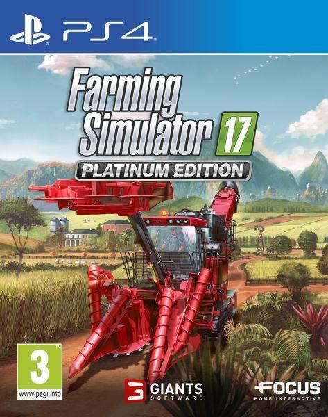 Farming Simulator 17-Platinum Edition (PlayStation 4), Spelcomputers en Games, Games | Sony PlayStation 4, Zo goed als nieuw, Ophalen of Verzenden