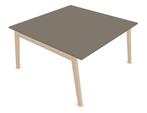 Nova-wood vergadertafel 4 persoons | 140 x 140cm, Verzenden, Nieuw in verpakking