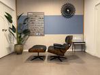 Vitra - Charles & Ray Eames - Loungestoel met voetenbank -, Antiek en Kunst, Kunst | Designobjecten