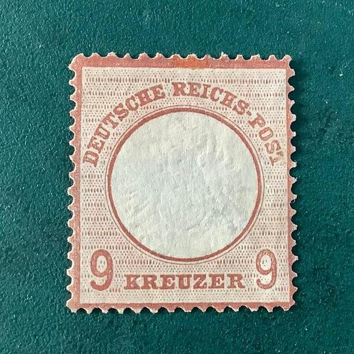 Duitse Rijk 1872 - 9 Kreuzer grote Brutschield in schaduw, Postzegels en Munten, Postzegels | Europa | Duitsland