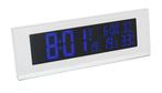 Fackelmann Tecno thermo-/hygrometer, klok wit met usb, Verzenden, Nieuw
