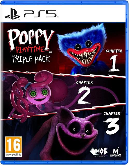 Poppy Playtime Triple Pack-Standaard (PlayStation 5) NIEUW, Spelcomputers en Games, Games | Sony PlayStation 5, Nieuw, Ophalen of Verzenden