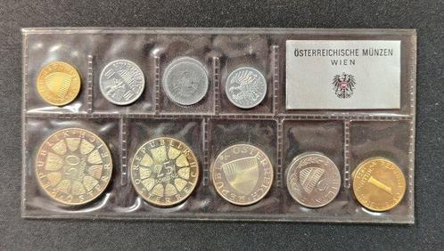 Oostenrijk. KMS Kursmünzensatz Österreich PP Polierte Platte, Postzegels en Munten, Munten | Europa | Niet-Euromunten