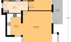 Te Huur 2 Kamer Appartement Bever In Amersfoort, Huizen en Kamers, Huizen te huur, Direct bij eigenaar, Amersfoort, Utrecht, Appartement