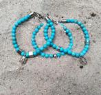 Armband gemaakt van echt Tuqoise kralen met Boudha - Per, Verzenden, Nieuw