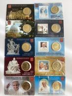 Vaticaan. Coin Card 2010/2014 (10 stuks) (Zonder