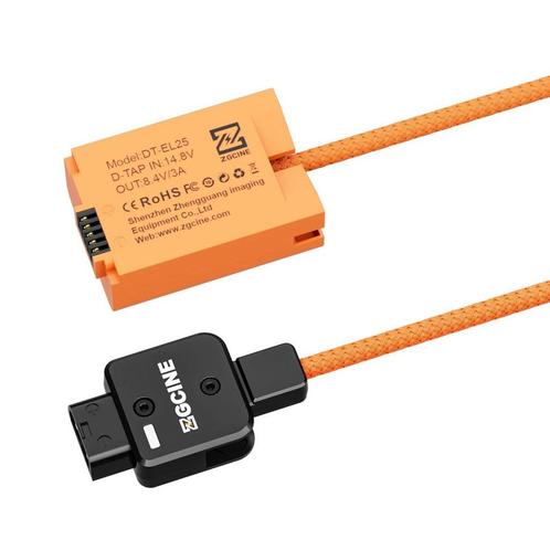 ZGCINE D-Tap To EN-EL25 Dummy Battery Cable, Computers en Software, Pc- en Netwerkkabels, Nieuw, Ophalen of Verzenden