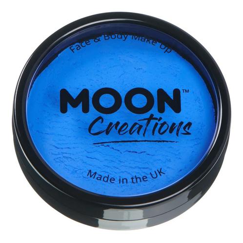 Moon Creations Pro Face Paint Cake Pots Royal Blue 36g, Hobby en Vrije tijd, Feestartikelen, Nieuw, Verzenden
