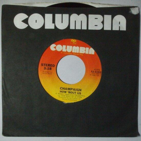 Champaign - How bout us - Single, Cd's en Dvd's, Vinyl Singles, Verzenden