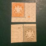 Beieren 1890/1900 - 2 en 3 Mark wapenschild met plaatnummer, Gestempeld