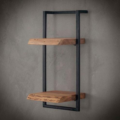 Woody metaal wandplank 30x65 cm - OUTLET B, Huis en Inrichting, Stoelen, Nieuw, Ophalen of Verzenden