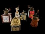 Koffiemolen (6) - Hout, Metaal - Miniatuur-koffiemolentjes, Antiek en Kunst