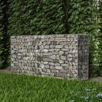 vidaXL Gabion mand 200x50x100 cm gegalvaniseerd staal, Verzenden, Nieuw, IJzer, 1 tot 2 meter