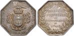 Zilver medaille 1854 Frankreich:, Postzegels en Munten, Munten | Europa | Niet-Euromunten, Verzenden