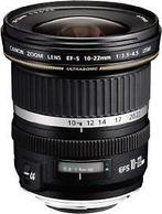 Canon EF-S 10-22 mm F3.5-4.5 USM 77 mm filter (geschikt voor, Verzenden, Zo goed als nieuw, Groothoeklens