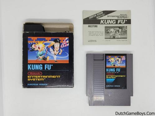 Nintendo Nes - Kung Fu - Small Box, Spelcomputers en Games, Games | Nintendo NES, Gebruikt, Verzenden