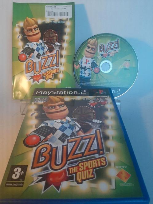 Buzz the Sports Quiz Playstation 2, Spelcomputers en Games, Games | Sony PlayStation 2, Ophalen of Verzenden