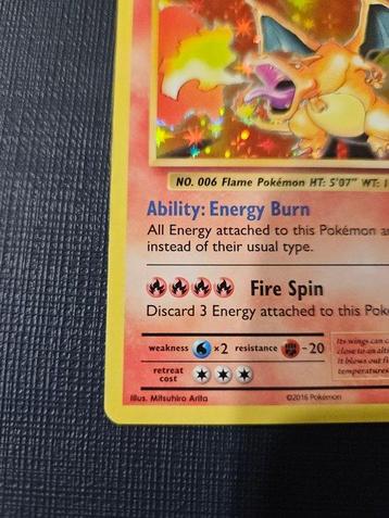 1 Card - Charizard 11/108 Holo beschikbaar voor biedingen