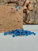 Landkaartspelden - 100 stuks - Blauw, Ophalen of Verzenden, Nieuw