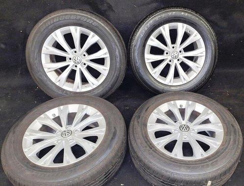 Org. velgenset velg set Ateca Karoq Tiguan 17 inch Bridge..., Auto-onderdelen, Banden en Velgen, Gebruikt, Verzenden
