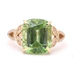 Zonder Minimumprijs - Ring - 14 karaat Geel goud - 8.72ct., Nieuw