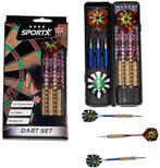 SportX - Dart Deluxe in case | SportX - Gezelschapsspellen, Hobby en Vrije tijd, Verzenden, Nieuw