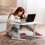 Laptoptafel - Bijzettafel - Verstelbaar - 60x40 cm - Grijs, Huis en Inrichting, Verzenden, Zo goed als nieuw
