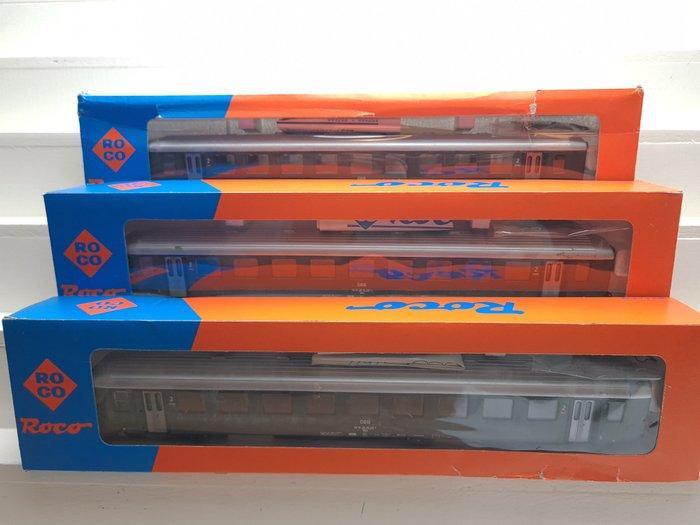 Roco H0 - 44203A - Modeltrein personenwagonset (3) - 3, Hobby en Vrije tijd, Modeltreinen | H0