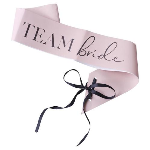 Roze Sjerp Team Bride 1m 6st, Hobby en Vrije tijd, Feestartikelen, Nieuw, Verzenden
