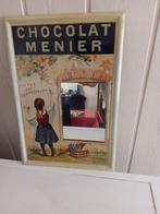 Chocolat menier - Reclamebord (2) - Metaal