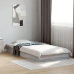 vidaXL Bedframe bewerkt hout grijs sonoma eikenkleurig, Eenpersoons, Verzenden, Nieuw, Grijs