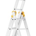 Uitschuifbare ladder - multifunctionele trapladder - 8,65 m, Doe-het-zelf en Verbouw, Ladders en Trappen, Ophalen of Verzenden