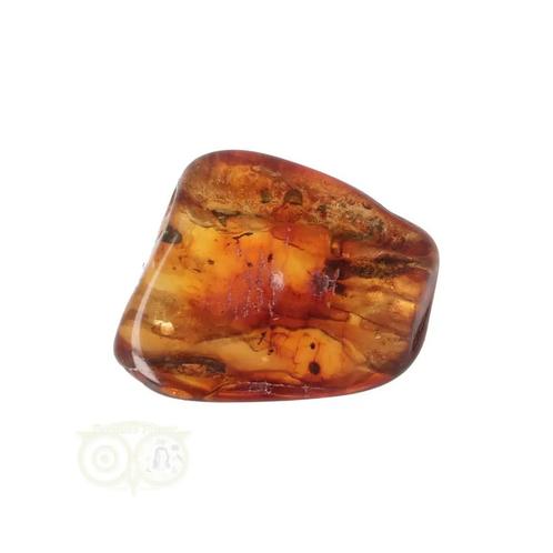 Barnsteen ( Amber )  trommelsteen Nr 5 - Litouwen, Sieraden, Tassen en Uiterlijk, Edelstenen, Nieuw, Verzenden
