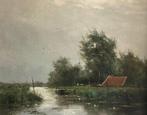 Frits Jan Goosen (1943) - Bauernhaus am Wasser
