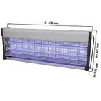 GGM Gastro | Insectenverdelger - voor 150m² - 40 Watt |, Verzenden