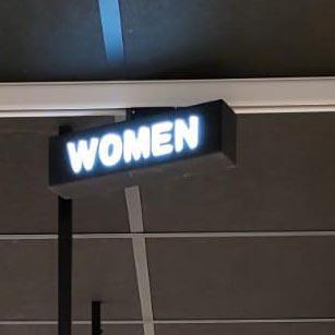 LED-Sign WOMAN, Zakelijke goederen, Kantoor en Winkelinrichting | Winkel en Inventaris
