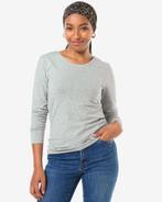 HEMA Dames T-shirt basic o-hals lichtgrijs 2 voor 24.99, Verzenden, Nieuw