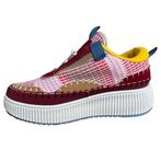 Wijnrode colorful Sneakers maten 36 t/m 41, Kleding | Dames, Ophalen of Verzenden, Nieuw, Overige kleuren, Sneakers of Gympen