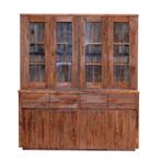 Bridge Display Cabinet Teak 200, Ophalen of Verzenden, Nieuw