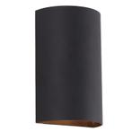 Moderne wandlamp zwart, Perry, Huis en Inrichting, Lampen | Wandlampen, Ophalen of Verzenden, Nieuw, Metaal, Modern