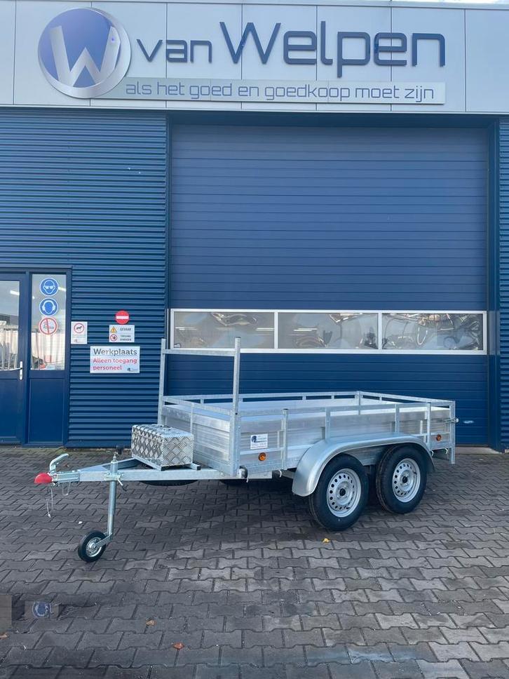 Rowe aluminium dubbel of enkel  as met stalen bodem !!, Auto diversen, Aanhangers en Bagagewagens, Nieuw