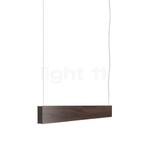 Tunto LED120 Hanglamp LED, walnoot - 134 cm - dali, Huis en Inrichting, Lampen | Hanglampen, Verzenden, Nieuw