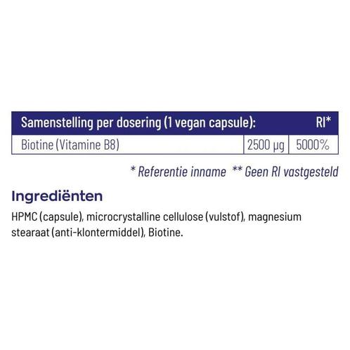 Vitakruid Biotine 2500 - 90pcs, Sieraden, Tassen en Uiterlijk, Uiterlijk | Haarverzorging, Overige typen, Nieuw, Ophalen of Verzenden