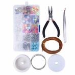 Fako Bijoux - DIY Kralen Set - Kralen,  Bedeltjes &, Hobby en Vrije tijd, Kralen en Sieraden maken, Verzenden, Nieuw