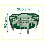 Nature Beschermhoes Voor Tuinset Rond 90xØ205cm, Tuin en Terras, Overige Tuin en Terras, Nieuw, Ophalen of Verzenden