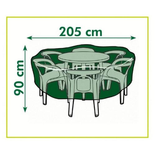 Nature Beschermhoes Voor Tuinset Rond 90xØ205cm, Tuin en Terras, Overige Tuin en Terras, Ophalen of Verzenden