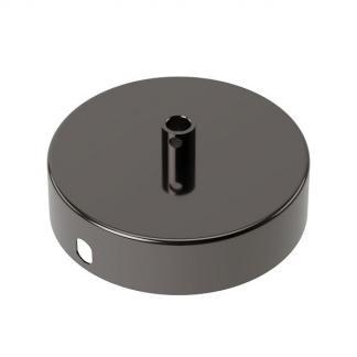 Plafondkap | Calex (Rond, 1 lamp, Glanzend parel zwart), Huis en Inrichting, Lampen | Hanglampen, Nieuw, Verzenden