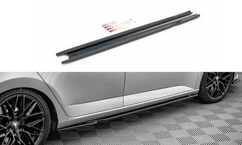 Zijskirts Skoda Fabia MK3 Glans Zwart Maxton, Auto-onderdelen, Carrosserie en Plaatwerk, Ophalen of Verzenden
