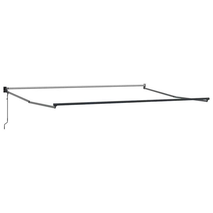 Intrekbare Luifel 5x3m Antraciet | retourdeal, Tuin en Terras, Zonneschermen, Minder dan 250 cm, Elektrisch, Nieuw, Knikarmscherm