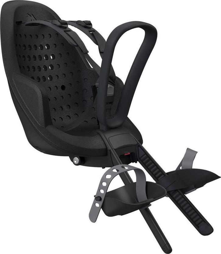 Thule (12021101) Yepp 2mini Midnight black van €89 voor €69, Fietsen en Brommers, Fietsaccessoires | Fietsstoeltjes, Nieuw, Voetsteuntjes